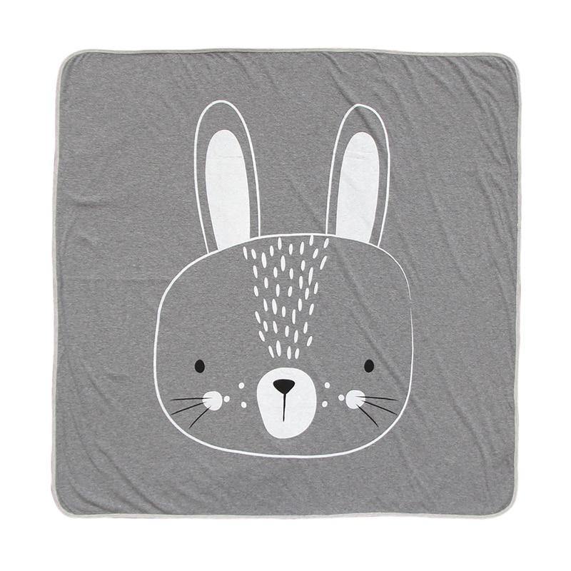 Baby Cotton Swaddle Animal Print - Image 8