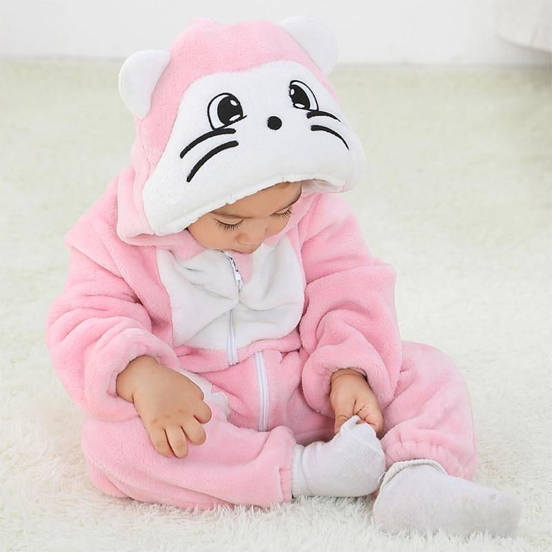 Soft Baby Animal Romper - Image 17