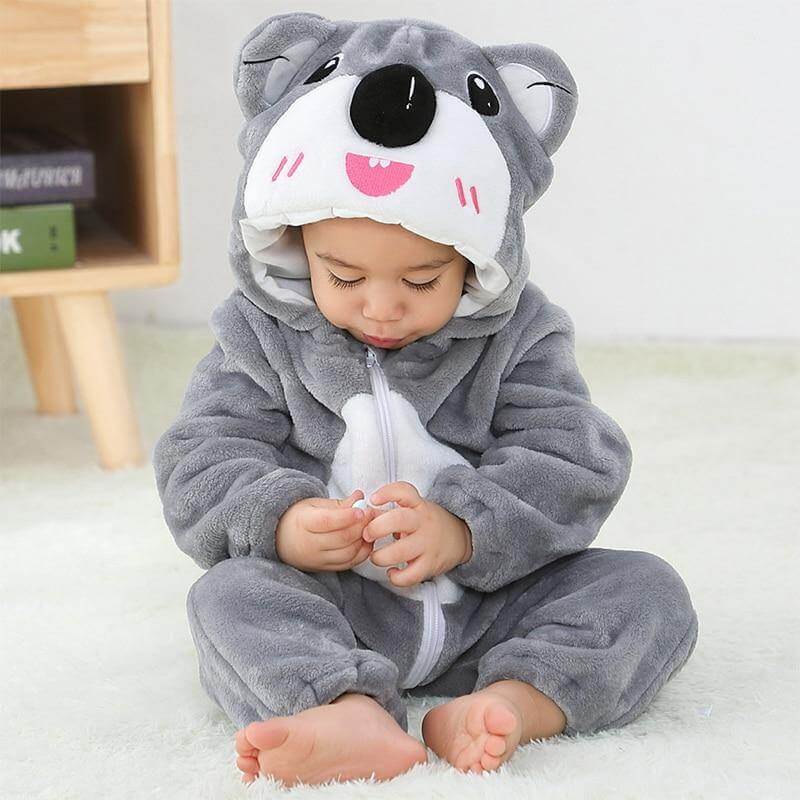 Soft Baby Animal Romper - Image 19