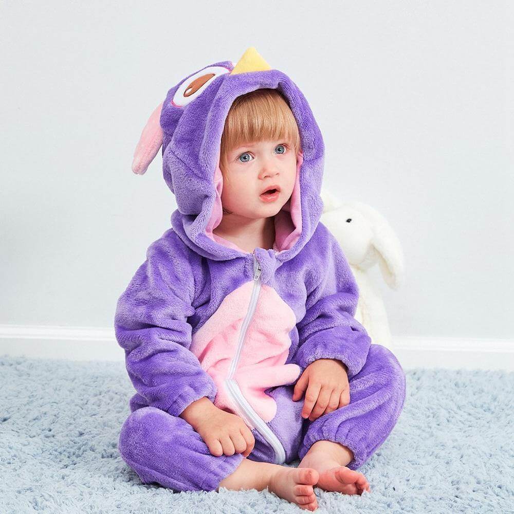 Soft Baby Animal Romper - Image 28