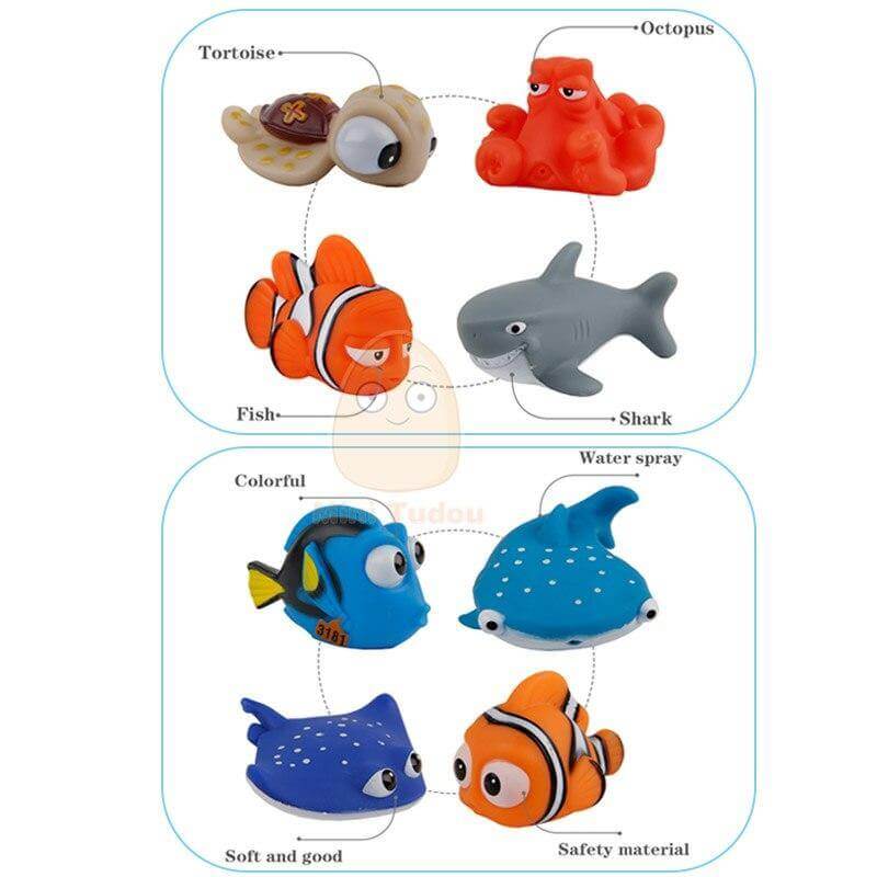 Baby Bath Toys Finding Fish - Image 3