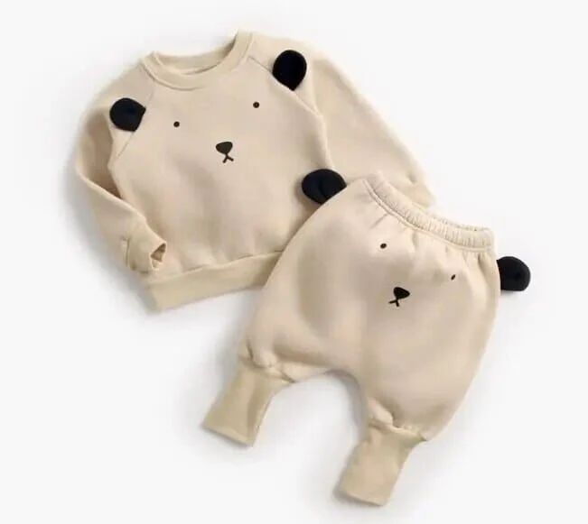 Baby Cartoon Outfit Set - Image 3
