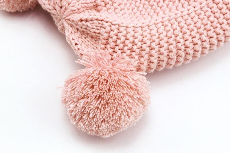 Baby Cotton Knitted Earflap Beanie Bonnet Cap - Image 11