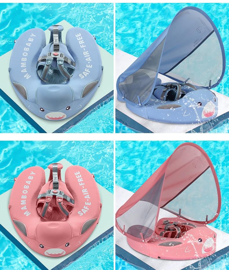 Premium Baby Swim Float Canopy UPF 50+ - Image 13