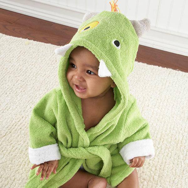 Soft Hooded Animal Baby Bathrobe Towels - Image 11