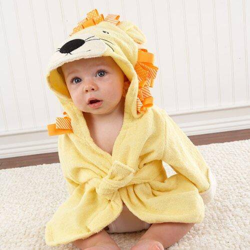 Soft Hooded Animal Baby Bathrobe Towels - Image 6
