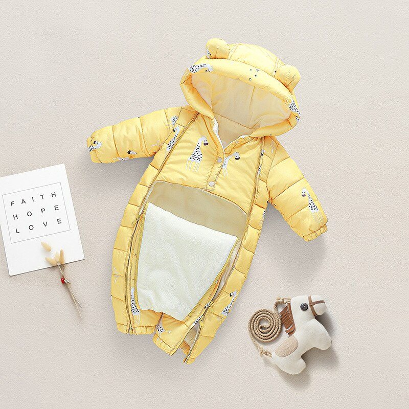 Baby Hooded Snowsuit - Image 5