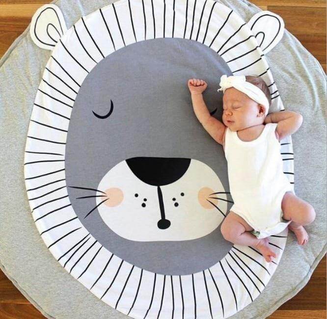 Baby Play Animal Round Soft Mat - Image 5