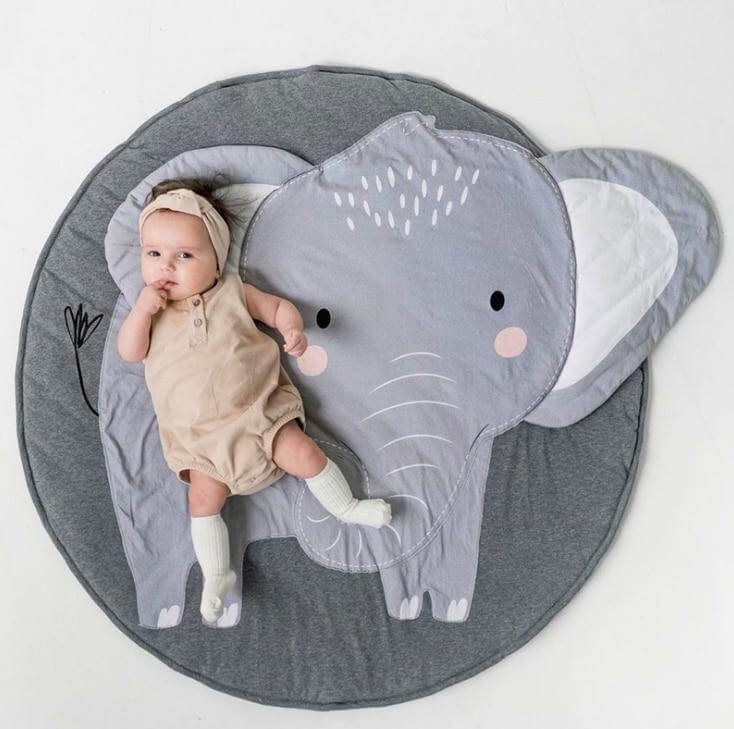 Baby Play Animal Round Soft Mat - Image 6
