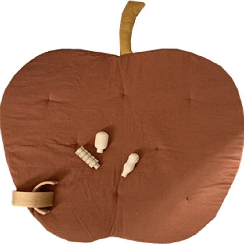 Creative Apple Shape Baby Play Mat - Image 5
