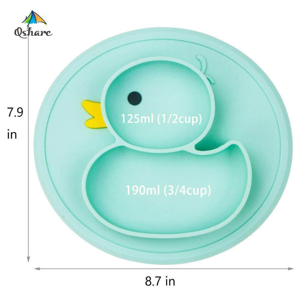 Baby Silicone Duck Plate - Image 5