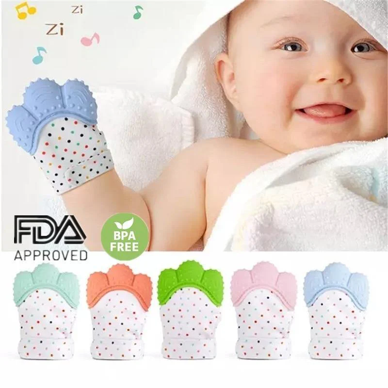 Baby Silicone Teething Glove - Image 3