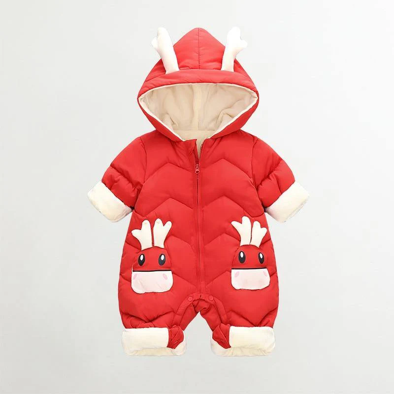 Baby Thick Winter Jumpsuit - Image 4