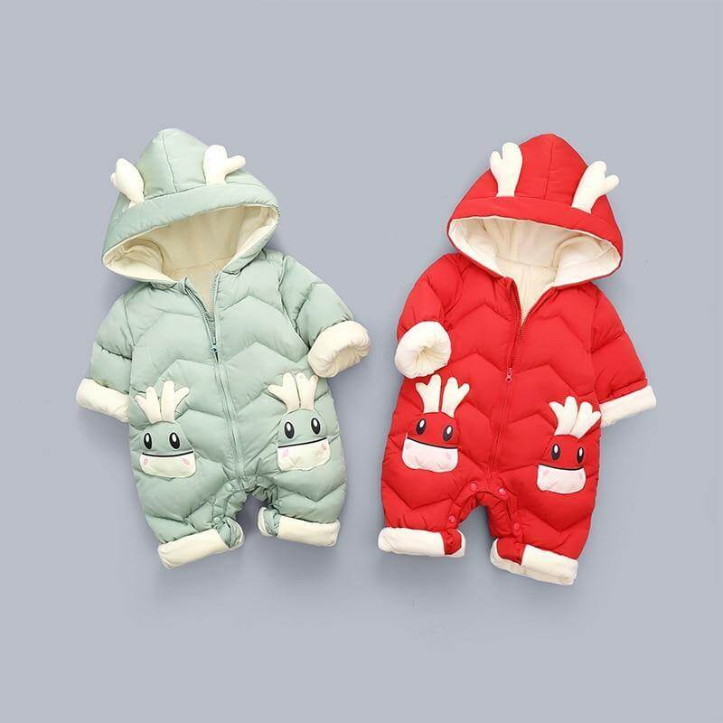 Baby Thick Winter Jumpsuit - Image 6