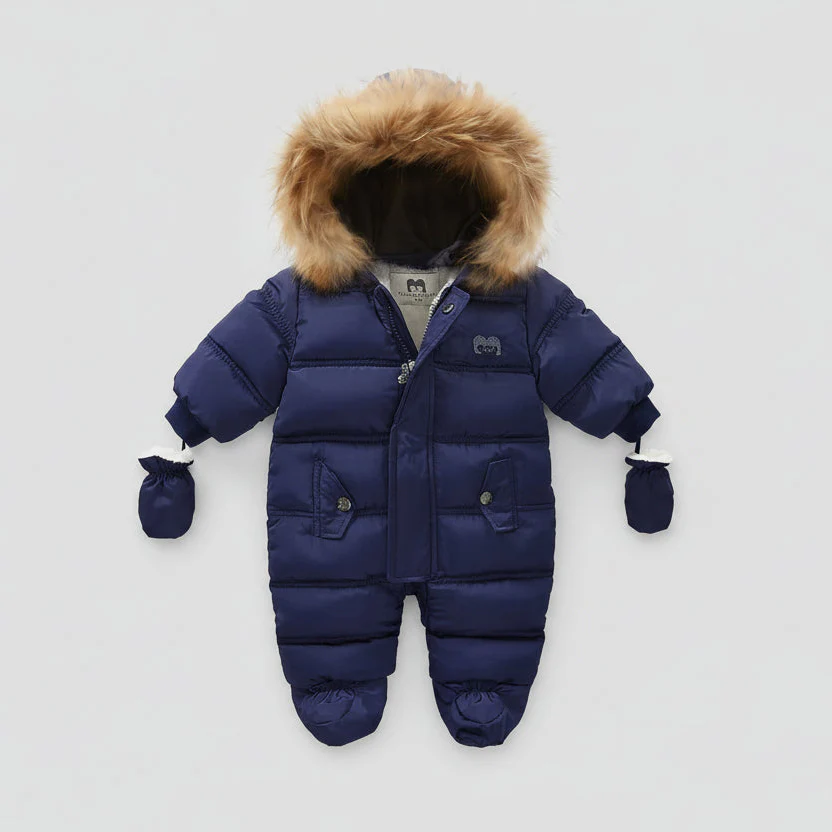 Baby Winter Warm Jumpsuit - Image 5