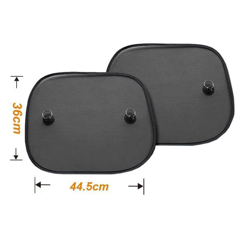 Black Side Car Sun Shades - Image 4