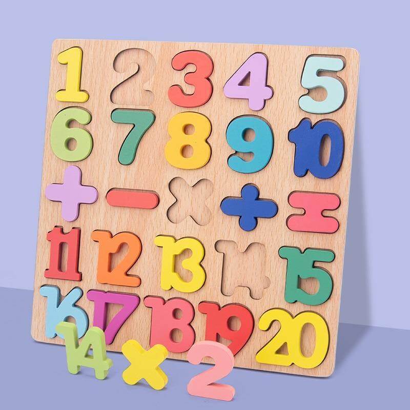 Educational Wooden Puzzle Toy - Image 3