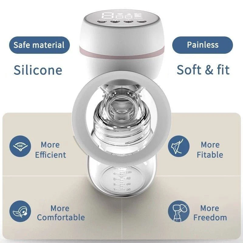 Electric Baby Breastfeeding Bottle Breast Pump - Image 6