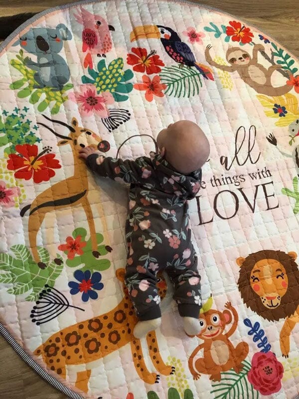 Jungle Safari Baby Play Mat - Image 3