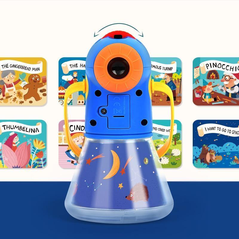 Kids Multifunctional Storybook Toy Projector - Image 5