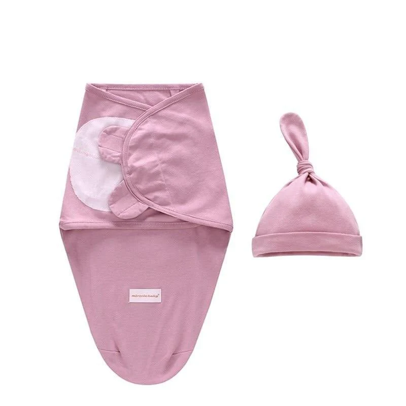 Organic Newborn Swaddle Wrap - Image 4