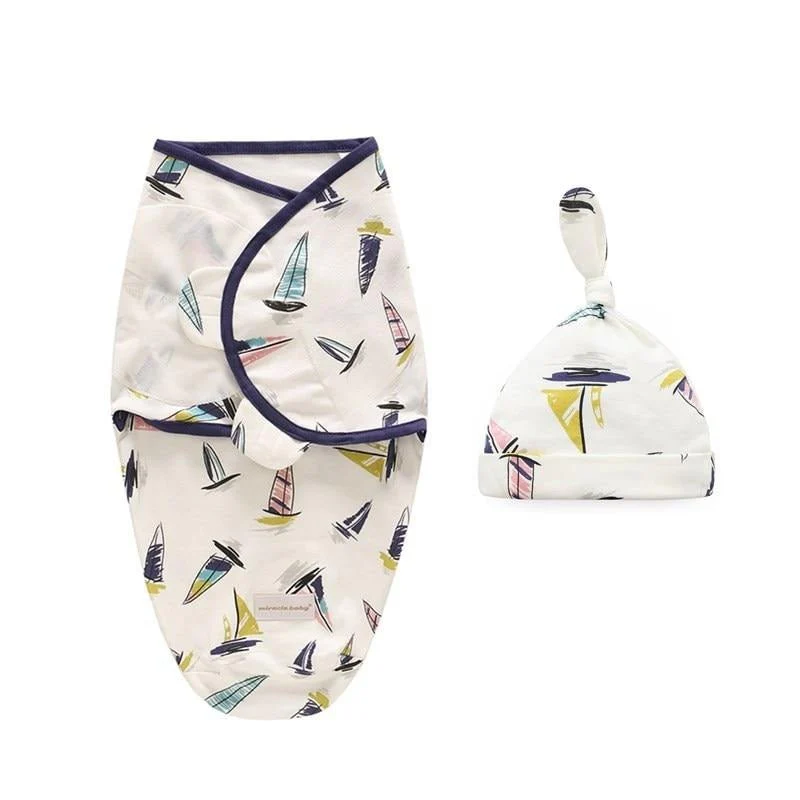 Organic Newborn Swaddle Wrap - Image 9